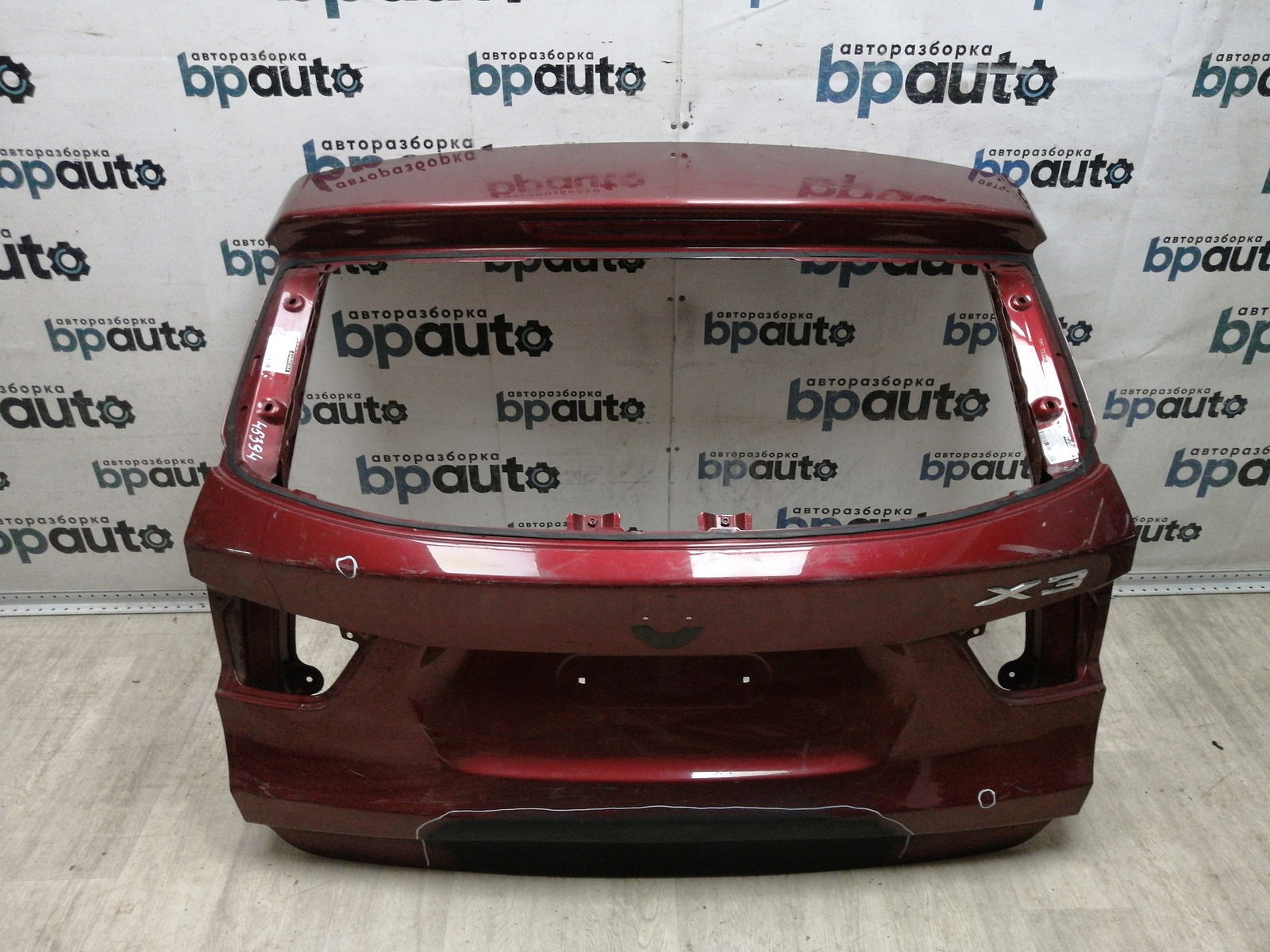 Пример детали Крышка багажника (41007275066); BMW Х3 II (F25) (2010-2014), II (F25)  рест. (2014-2017) /AA045394/ БУ; Оригинал; Р2, Удовлетворительное; 