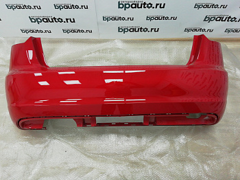 Пример детали Бампер задний; без паркт. (8P3 807 511); Audi A3 II (8P) рест. 2 HB (3D) (2008-2013) /AA000024/ БУ; Оригинал; Р0, Хорошее; (LY3J) Красный