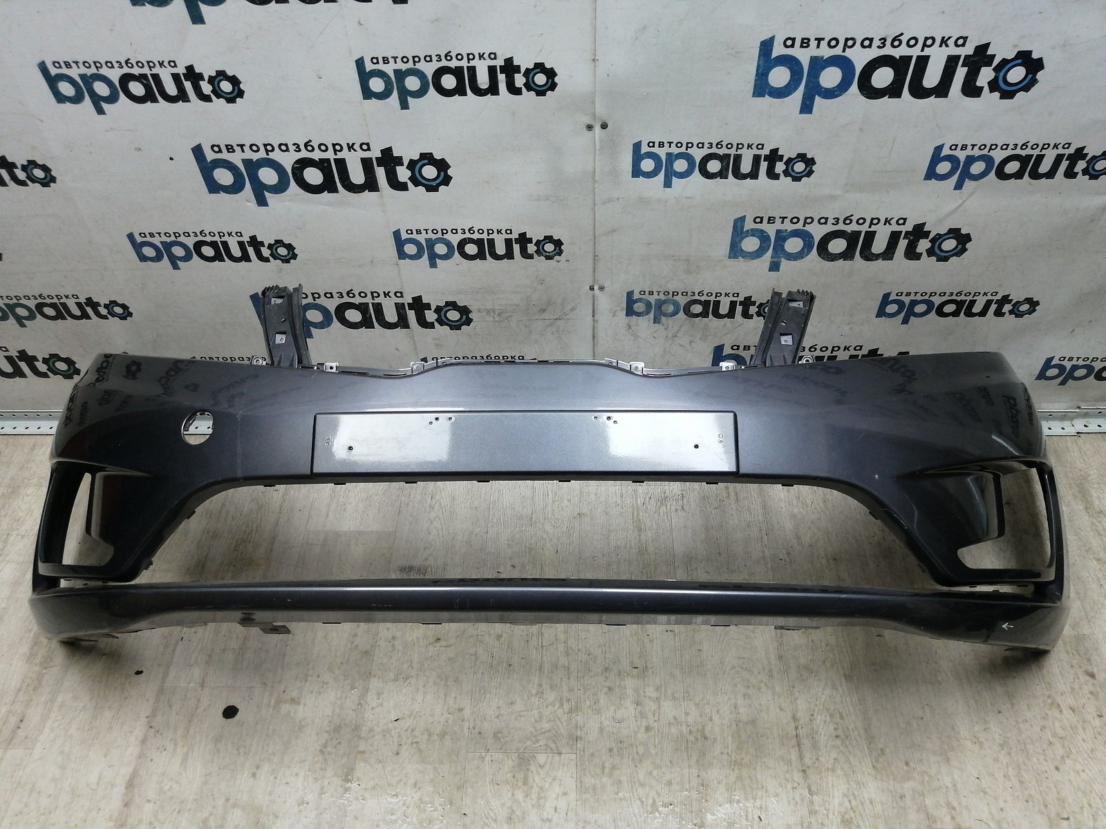 Пример детали Бампер передний; без паркт.; без омыват. (86511-4Y000); Kia Rio III Sedan (2011- 2015), III HB (2011- 2015) /AA045862/ БУ; Оригинал; Р1, Мелкий дефект; 