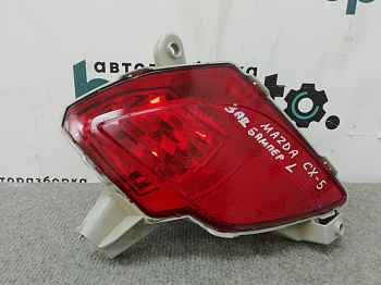 Пример детали ПТФ заднего бампера левая (KD53-51660); Mazda CX-5 I (2011-2015), I рест. (2015-2017) /AA002812/ БУ; Оригинал; Р1, Мелкий дефект; 