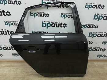 AA010726; Дверь задняя правая (8K5833052D) для Audi A4 B8/БУ; Оригинал; Р0, Хорошее; (LZ7L) Тёмносерый