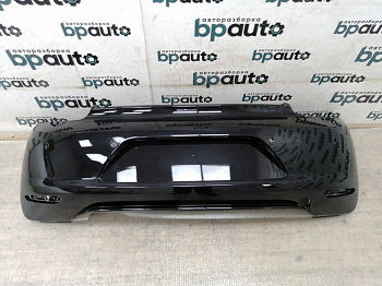 Пример детали Бампер задний; под паркт. (1K8807421M); Volkswagen Scirocco (2009 - 2014) /AA020188/ БУ; Оригинал; Р0, Хорошее; (LC9X) Чёрный перлам.