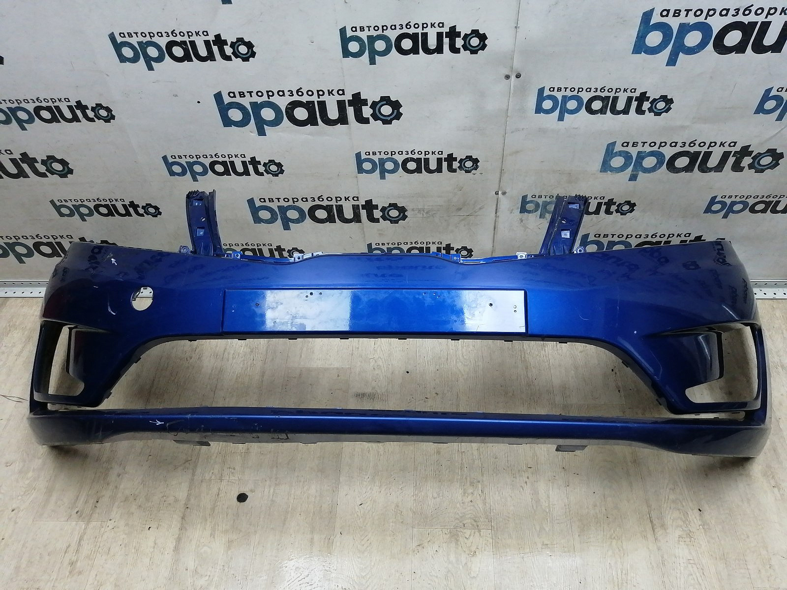 Пример детали Бампер передний; без паркт.; без омыват. (86511-4Y000); Kia Rio III Sedan (2011- 2015), III HB (2011- 2015) /AA045859/ БУ; Оригинал; Р1, Мелкий дефект; 