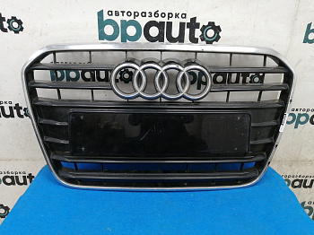 Пример детали Решётка радиатора; без паркт. (4G0 853 653); Audi A6 IV (C7) Sedan (2011-2014), IV (C7) Wagon (2011-2014) /AA026465/ БУ; Оригинал; Р2, Удовлетворительное; 