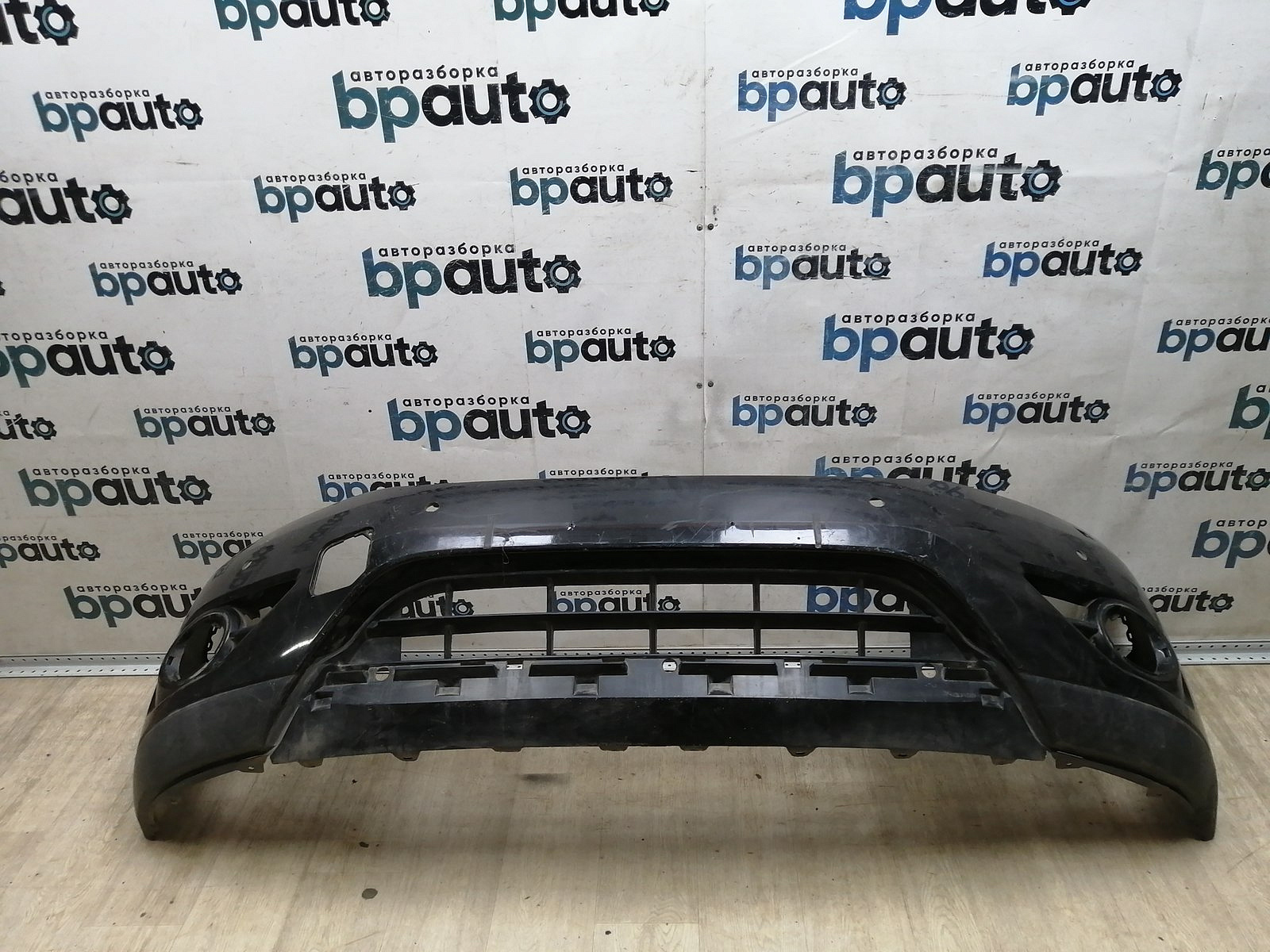 Фотография детали AA045396; Бампер передний; под паркт.; под омыват. (62022-3KY0H) для Nissan Pathfinder IV (2012-2017)/БУ; Оригинал; Р1, Мелкий дефект; . Фото номер 1