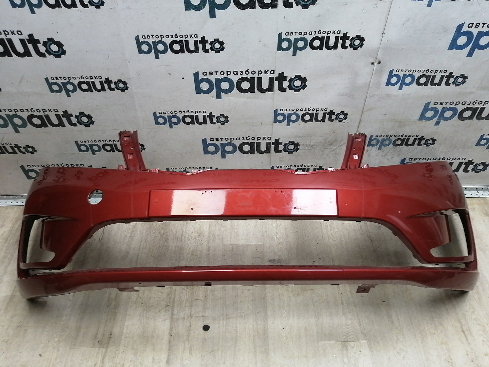 Пример детали Бампер передний; без паркт.; без омыват. (86511-4Y000); Kia Rio III Sedan (2011- 2015), III HB (2011- 2015) /AA045856/ БУ; Оригинал; Р1, Мелкий дефект; 