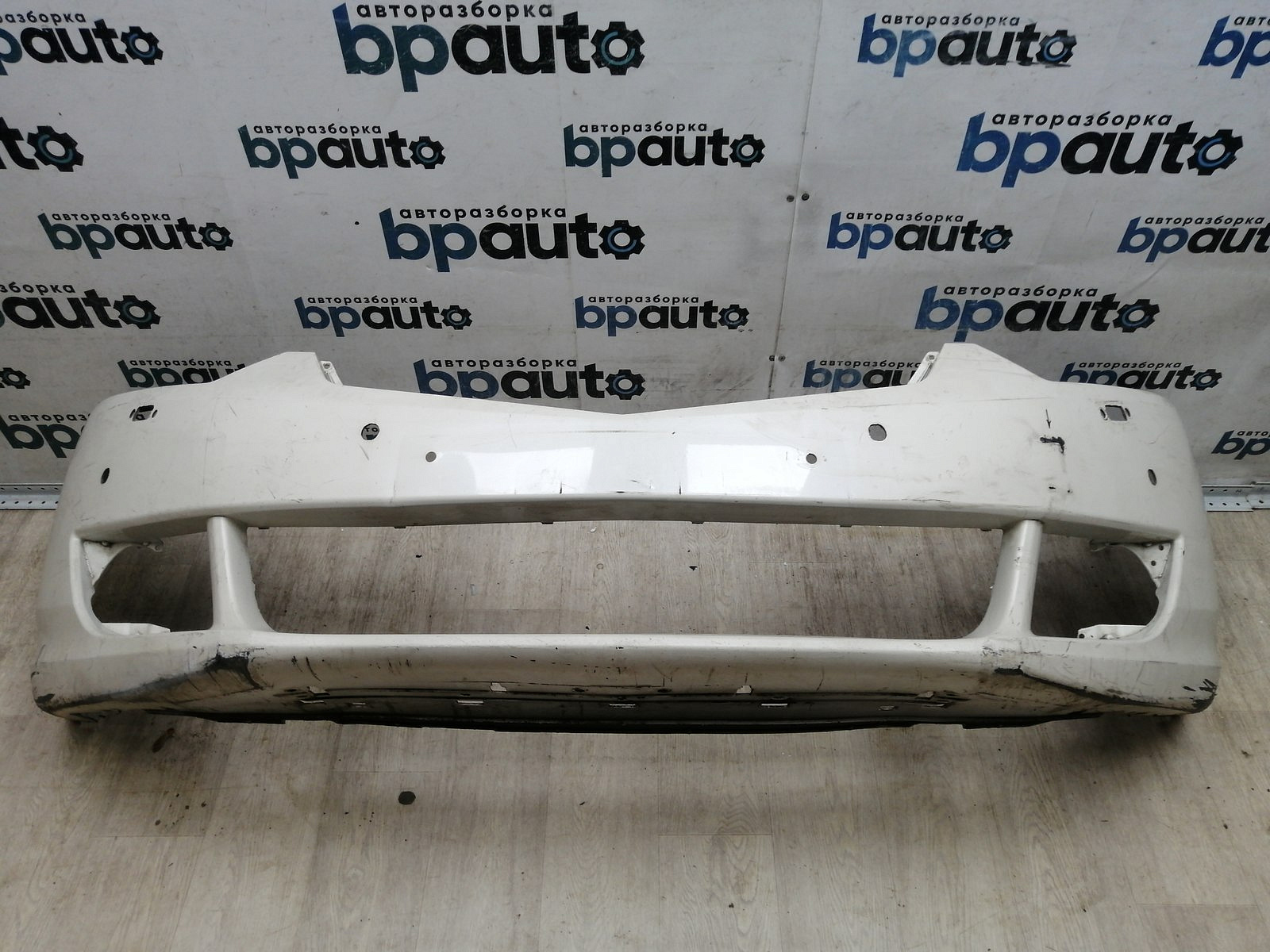 Пример детали Бампер передний; под паркт.; под омыват. (71101-TL0-ZZ00); Honda Accord VIII (2008-2011) /AA045251/ БУ; Оригинал; Р1, Мелкий дефект; 