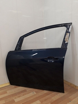 Фотография детали AA009481; Дверь передняя левая (13285606) для Opel Astra/БУ; Оригинал; Р0, Хорошее; (GEU, 22A) Темно-синий перл.. Фото номер 1