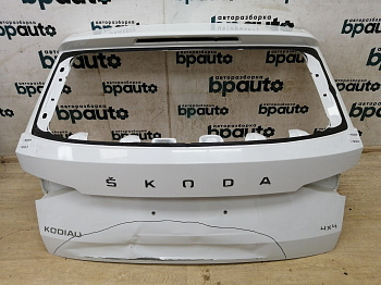 Пример детали Крышка багажника (565827159); Skoda Kodiaq I (2016- 2021) /AA029450/ БУ; Оригинал; Р2, Удовлетворительное; 
