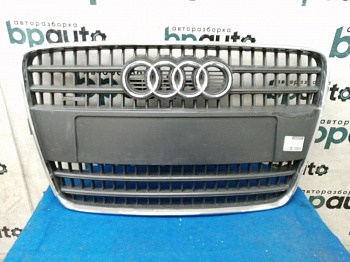 Пример детали Решётка радиатора (4L0 853 651); Audi Q7 I (2007-2010) /AA030401/ БУ; Оригинал; Р2, Удовлетворительное; 