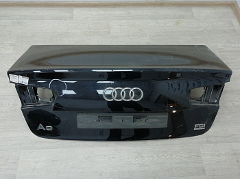 Пример детали Крышка багажника; Audi A6 IV (C7) Sedan (2011-2014), IV (C7) рест. Sedan (2014-н.в.) /AA000388/ БУ; Оригинал; Р1, Мелкий дефект; 