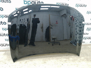 Пример детали Капот ( 53301-60590); Toyota Land Cruiser 200 (2008 — 2012), 200 рест. (2012 — 2015) /AA017801/ БУ; Оригинал; Р0, Хорошее; (218) Черный перламутр