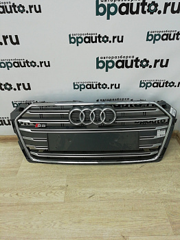 Фотография детали AA001288; Решетка радиатора, Audi S5 (8W6 853 651 AP) для Audi A5 II (2016-н.в.)/БУ; Оригинал; Р2, Удовлетворительное; . Фото номер 1