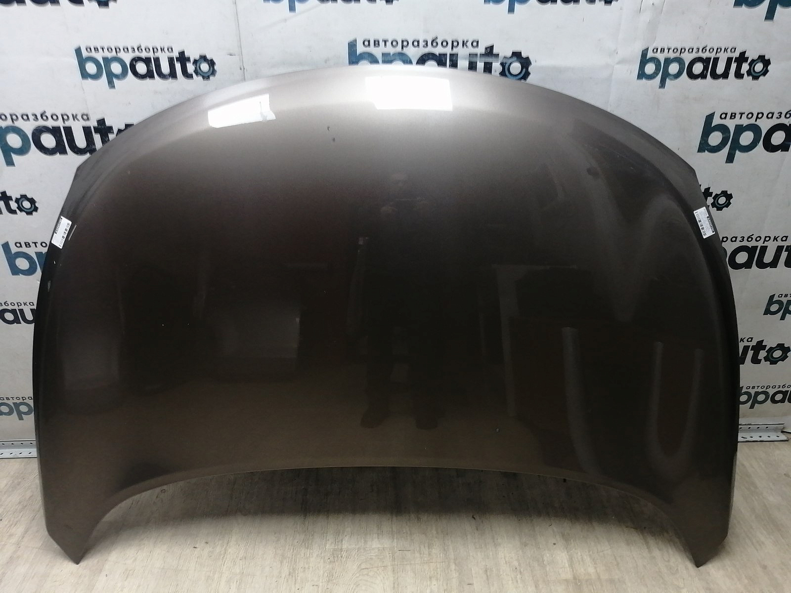 Пример детали Капот (F510M-1AAMA); Nissan Murano II (Z51) (2007-2010), II (Z51) рест. (2010-2012) /AA045190/ БУ; Оригинал; Р1, Мелкий дефект; 