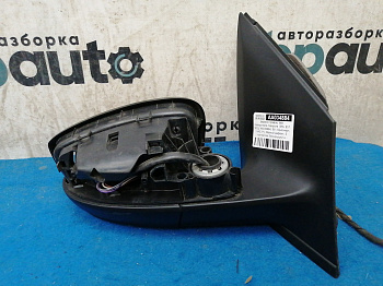Пример детали Зеркало правое, без повторителя поворота (6RU 857 502); Volkswagen Polo V Sedan (2010-2014), V рест. Sedan (2015-2020) /AA034884/ БУ; Оригинал; Р1, Мелкий дефект; 