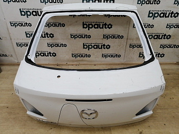 Фотография детали AA029363; Крышка багажника (GSYM-62-02XB) для Mazda 6 GH/БУ; Оригинал; Р2, Удовлетворительное; . Фото номер 1