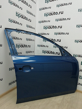 Пример детали Дверь передняя правая (8K0831052J); Audi A4 IV (B8) Sedan (2007-2011), IV (B8) Wagon (2007-2011), IV (B8) рест. Sedan (2011-2015), IV (B8) рест. Wagon (2011-2015) /AA000041/ БУ; Оригинал; Р0, Хорошее; (LX5V) Тёмносиний