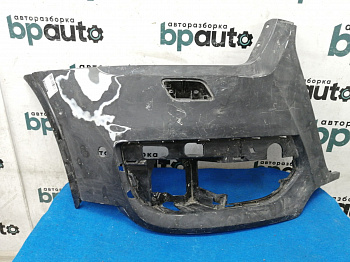 Фотография детали AA026340; Бампер передний - правая часть; под паркт.; под омыват. (8U0 807 438 B) для Audi Q3 I (2011-2014)/БУ; Оригинал; Р1, Мелкий дефект; . Фото номер 1