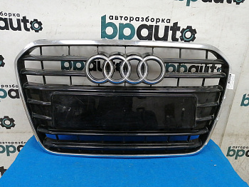 Пример детали Решётка радиатора (4G0 853 651); Audi A6 IV (C7) Sedan (2011-2014) /AA026621/ БУ; Оригинал; Р2, Удовлетворительное; 