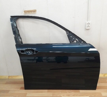 Фотография детали AA003776; Дверь передняя правая (41007284512) для BMW 1 серия F20/БУ; Оригинал; Р0, Хорошее; (B38) Темно-синий перламутр. Фото номер 1