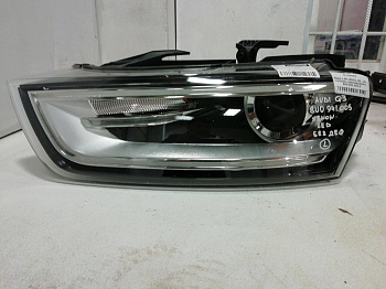 Пример детали Фара левая ксенон, светодиодная (8U0 941 003 H); Audi Q3 I (2011-2014) /AA000230/ БУ; Оригинал; Р0, Хорошее; 