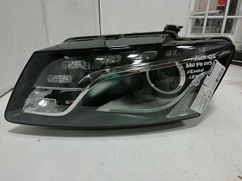 Пример детали Фара ксенон левая, светодиодная (8R0 941 003 AF); Audi Q5 I (2008-2012) /AA000257/ БУ; Оригинал; Р2, Удовлетворительное; 