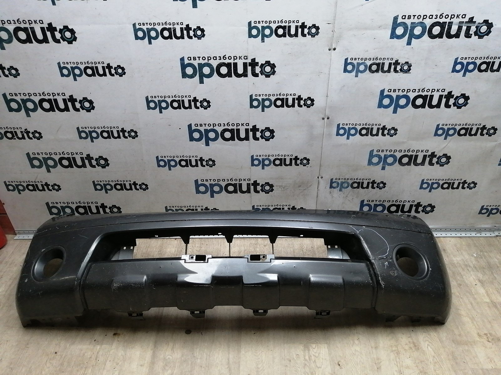 Фотография детали AA045158; Бампер передний; без паркт.; под омыват. (62022-EB340) для Nissan Pathfinder III (2004-2010)/БУ; Оригинал; Р2, Удовлетворительное; . Фото номер 1