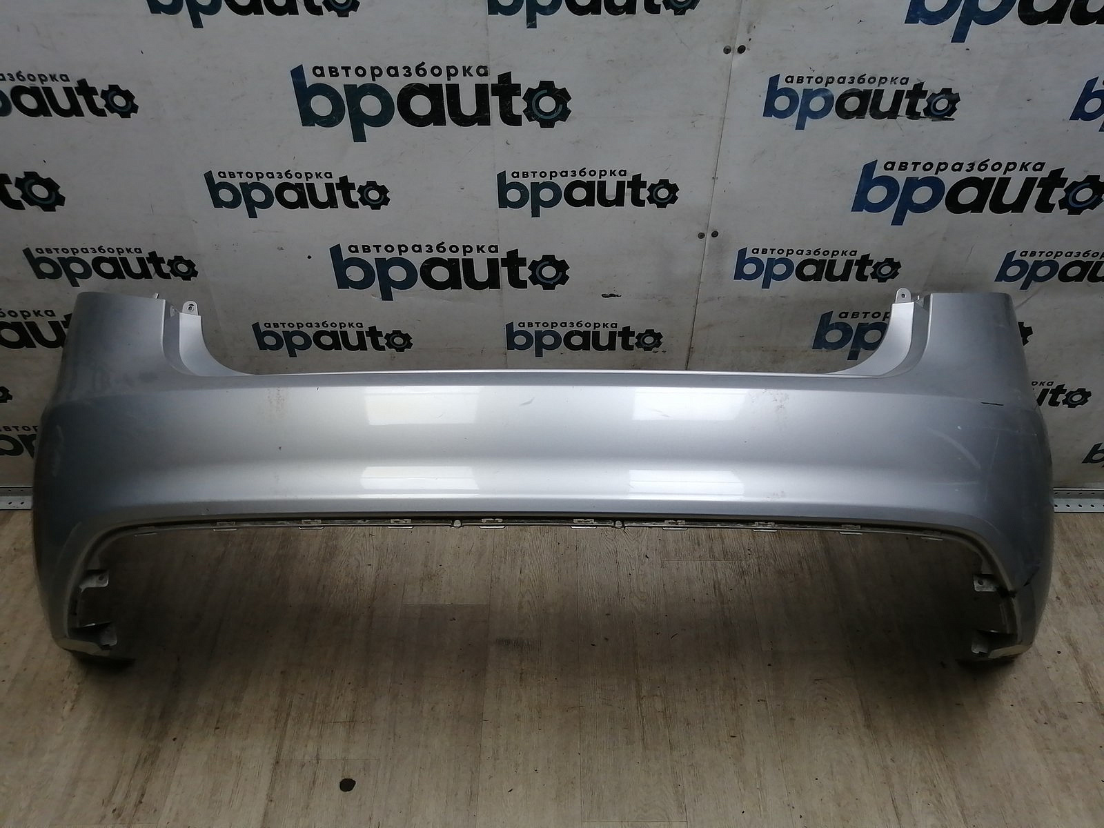 Пример детали Бампер задний; без паркт. (86611-4Y000); Kia Rio III Sedan (2011- 2015) /AA046118/ БУ; Оригинал; Р1, Мелкий дефект; ДхШхВ 1,85х0,73х0,57; 