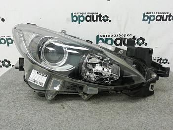 Фотография детали AA003166; Фара галоген правая (BHR1-51030) для Mazda 3 BM/БУ; Оригинал; Р2, Удовлетворительное; . Фото номер 1