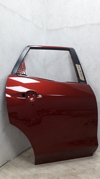 Пример детали Дверь задняя правая (EGY17202); Mazda CX-7 I (2006-2009), I рест. (2009-2012) /AA002210/ БУ; Оригинал; Р0, Хорошее; (32V) Красный перламутр