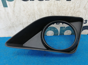 Фотография детали AA030204; Накладка на ПТФ левая (81482-12070) для Toyota Corolla 150 (2006-2009)/Нов; Неоригинал; . Фото номер 1