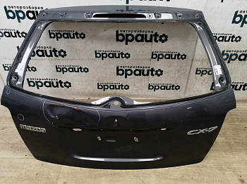 Пример детали Крышка багажника (EGY56202XB); Mazda CX-7 I (2006-2009), I рест. (2009-2012) /AA029343/ БУ; Оригинал; Р2, Удовлетворительное; 