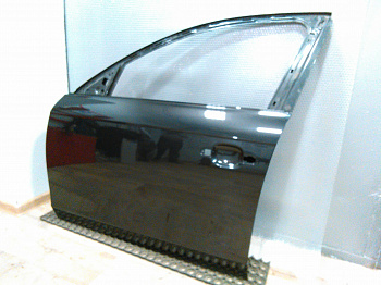 AA000038; Дверь передняя левая () для Audi A4 B8/БУ; Оригинал; Р0, Хорошее; (LZ7L) Тёмносерый