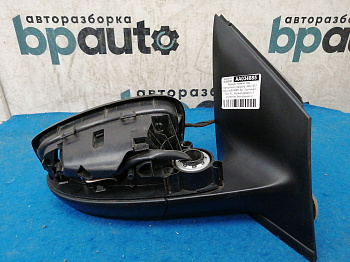 Пример детали Зеркало правое, без повторителя поворота (6RU 857 502); Volkswagen Polo V Sedan (2010-2014), V рест. Sedan (2015-2020) /AA034885/ БУ; Оригинал; Р1, Мелкий дефект; 