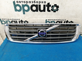 Фотография детали AA032282; Решетка радиатора (30655102) для Volvo S80 II (2006-2010)/БУ; Оригинал; Р1, Мелкий дефект; . Фото номер 1