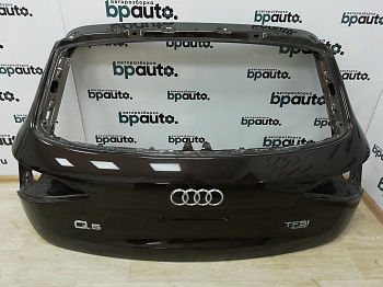 AA000081; Крышка багажника, алюминий () для Audi Q5/БУ; Оригинал; Р0, Хорошее; (LZ8W) Коричневый