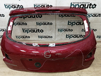 Пример детали Крышка багажника; под камер. (K0100BR0MA); Nissan Qashqai I (2006-2010), I рест. (2010-2013) /AA033939/ БУ; Оригинал; Р2, Удовлетворительное; 