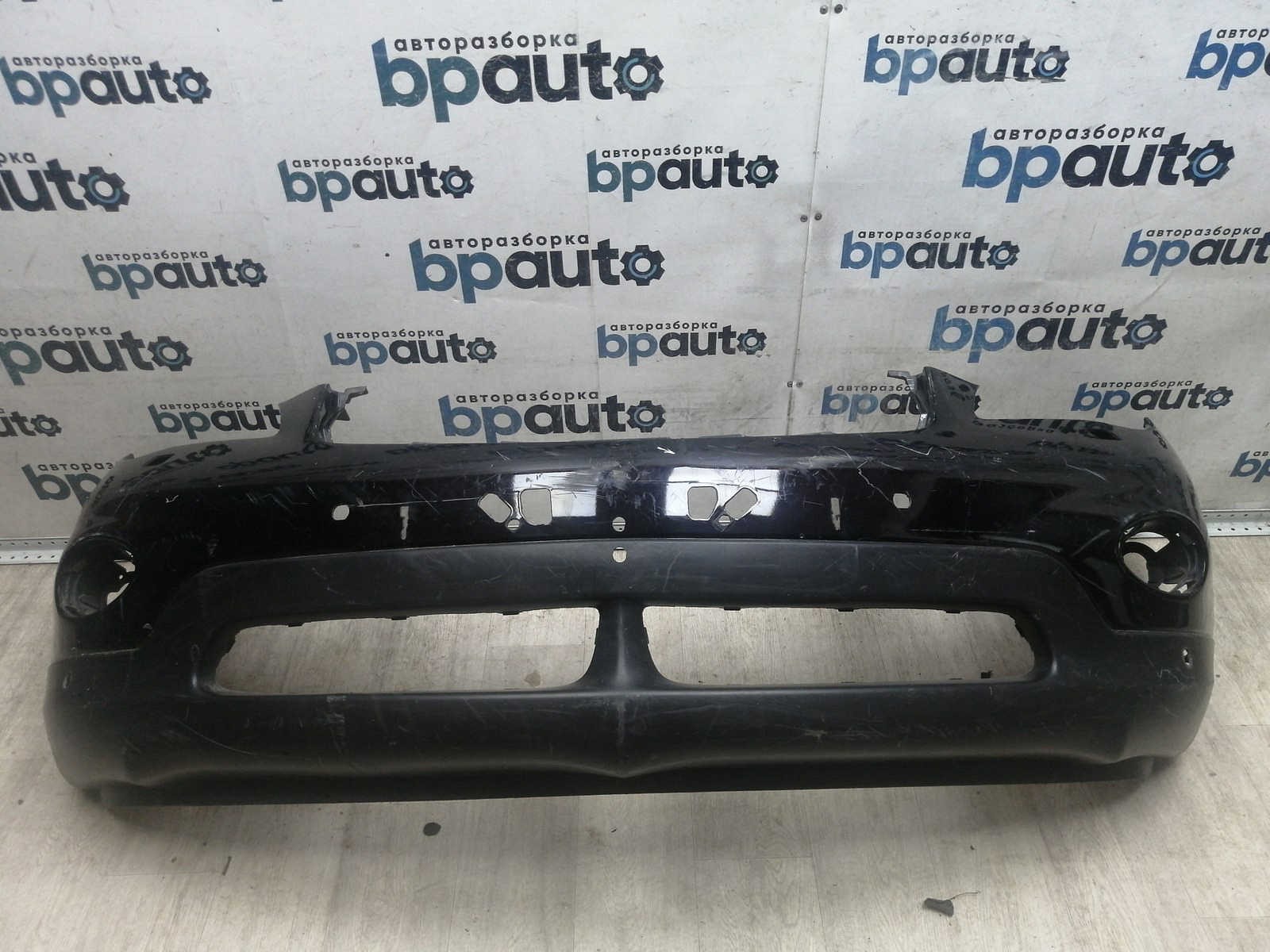 Пример детали Бампер передний; под паркт.; под омыват. (62022-1BA0H); Infiniti EX I (2007-2013), QX50 I (2013-2015) /AA045720/ БУ; Оригинал; Р1, Мелкий дефект; 