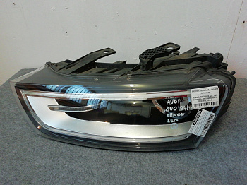 Пример детали Фара левая ксенон, светодиодная (8U0 941 003 H); Audi Q3 I (2011-2014) /AA000226/ БУ; Оригинал; Р0, Хорошее; 