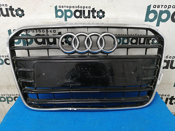 Пример детали Решётка радиатора (4G0 853 651); Audi A6 IV (C7) Sedan (2011-2014) /AA026427/ БУ; Оригинал; Р2, Удовлетворительное; 