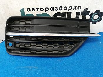 Фотография детали AA028011; Решетка переднего бампера правая; под паркт. (31383442) для Volvo XC90 II (2014-2019)/БУ; Оригинал; Р1, Мелкий дефект; . Фото номер 1
