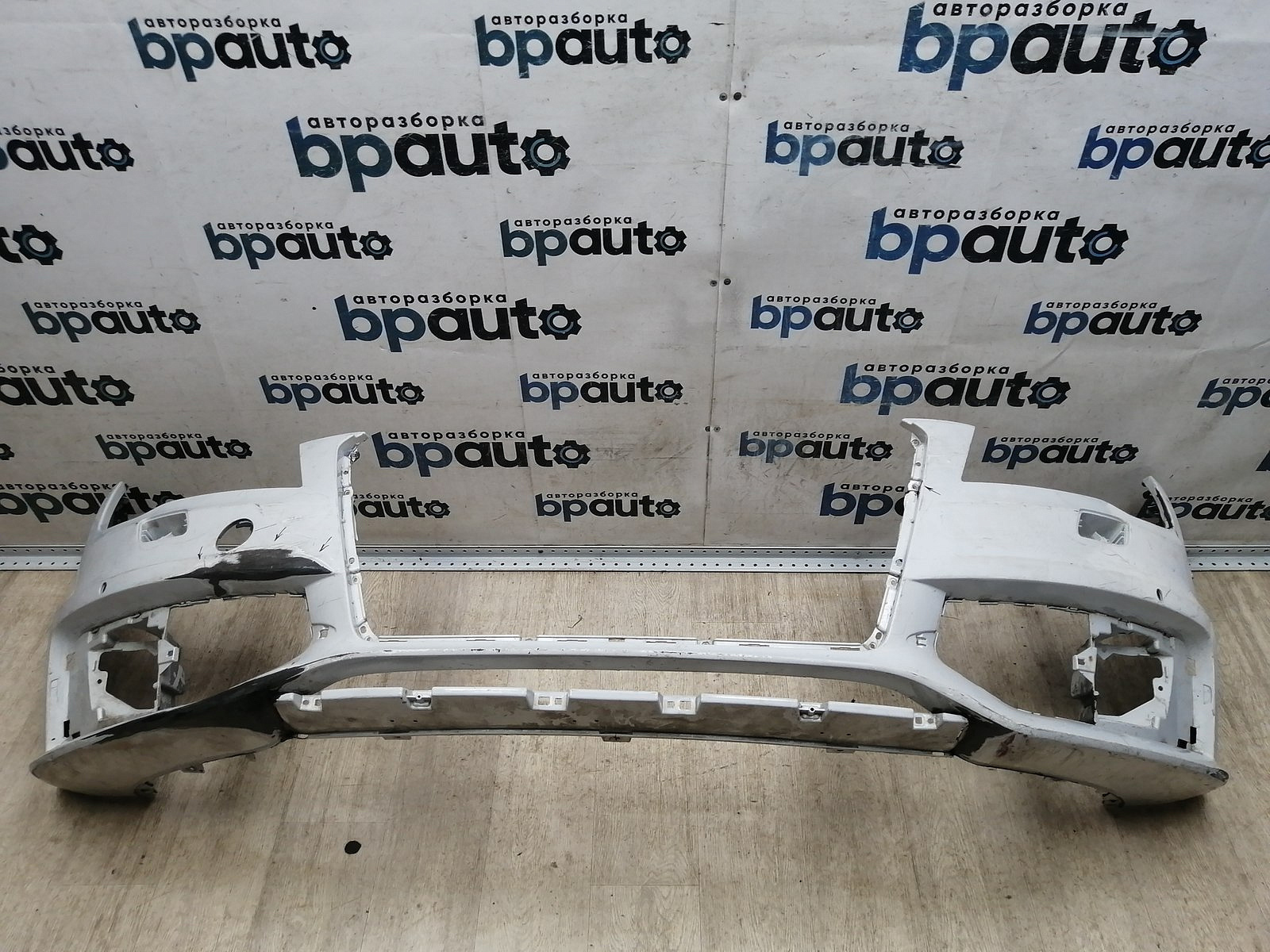 Пример детали Бампер передний, S-line; под паркт.; под омыват. (4G8 807 437 F); Audi A7 I Sportback (2010-2014) /AA045808/ БУ; Оригинал; Р2, Удовлетворительное; 
