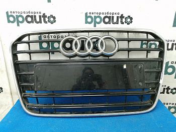 Пример детали Решётка радиатора (4G0 853 651); Audi A6 IV (C7) Sedan (2011-2014) /AA023422/ БУ; Оригинал; Р1, Мелкий дефект; 