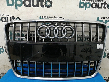AA028305; Решётка радиатора (4L0 853 651 G) для Audi Q7 I рест. (2010-2015)/БУ; Оригинал; Р2, Удовлетворительное; 
