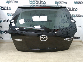 Пример детали Крышка багажника (EGY56202XB); Mazda CX-7 I (2006-2009), I рест. (2009-2012) /AA017847/ БУ; Оригинал; Р0, Хорошее; 
