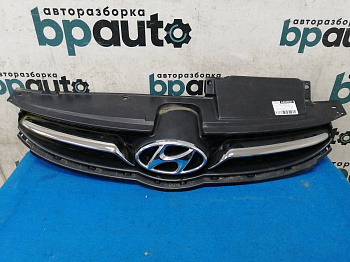 Фотография детали AA028823; Решетка радиатора (86351-3X200) для Hyundai Elantra V (MD) (2010-2013)/БУ; Оригинал; Р3, Под восстановление; . Фото номер 1
