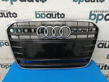 AA026083; Решётка радиатора; без паркт. (4G0 853 653) для Audi A6 C7/БУ; Оригинал; Р2, Удовлетворительное; 