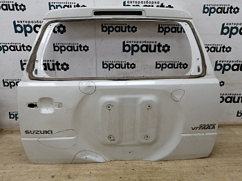Пример детали Крышка багажника (6910065830); Suzuki Grand Vitara III (2005 — 2008), III рест. (2009 — 2012), III рест.2 (2012 — 2015) /AA021268/ БУ; Оригинал; Р2, Удовлетворительное; 