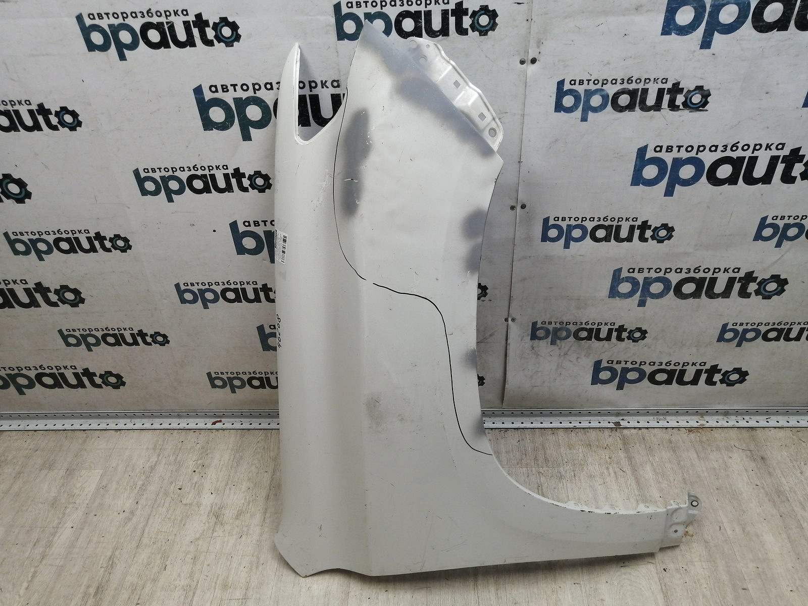 Пример детали Крыло переднее правое (53811-60A90); Toyota Land Cruiser Prado 150 (2010 — 2013), 150 рест. (2013 — 2017) /AA046268/ БУ; Оригинал; Р2, Удовлетворительное; 