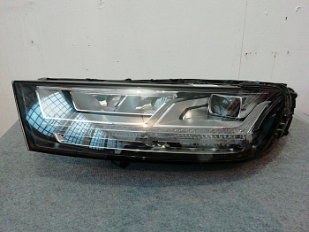 Фотография детали AA000273; Фара светодиодная левая (4M0941033) для Audi Q7 II (2015-2020)/БУ; Оригинал; Р2, Удовлетворительное; . Фото номер 1